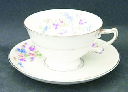 Regent Footed Cup & Saucer Set