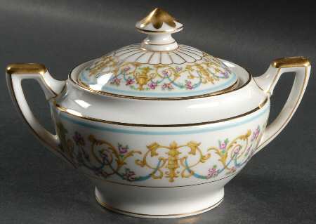 Rococco Sugar Bowl & Lid