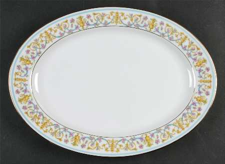 Rococco 12" Oval Serving Platter