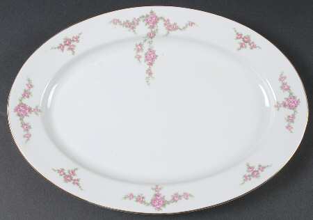 Rosalinda 12" Oval Serving Platter