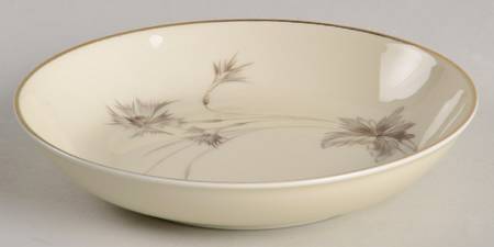 Sepia (Ivory, Gold Trim) Fruit/Dessert (Sauce) Bowl by Heinrich - H&C
