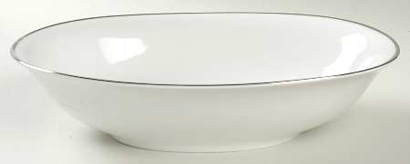 Simplicity 10" Oval Vegetable Bowl