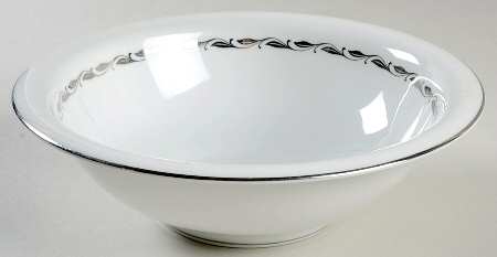 Silver Wreath 9" Round Vegetable Bowl