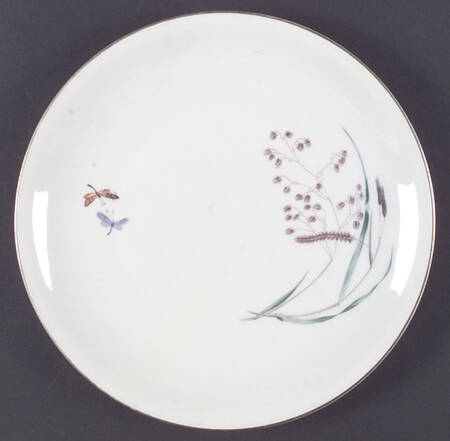 Sommer (Coupe, Smooth, Gold Trim) Dinner Plate by Heinrich - H&C
