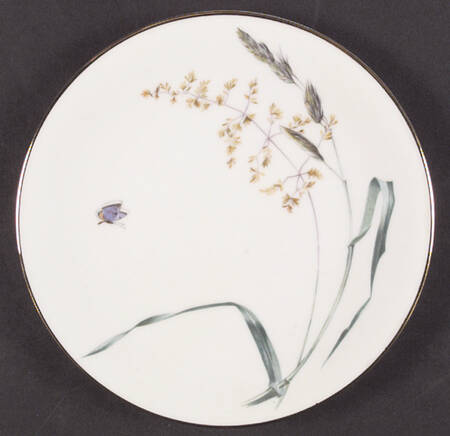 Sommer (Coupe, Smooth, Gold Trim) Dinner Plate