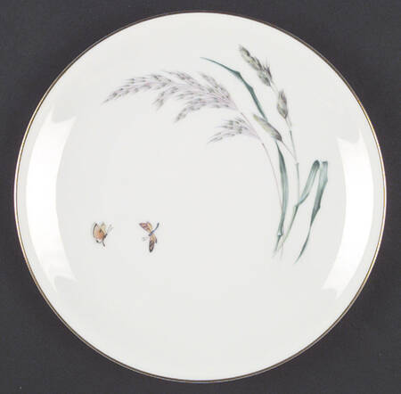 Sommer (Coupe, Smooth, Gold Trim) Dinner Plate