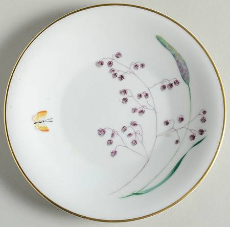 Sommer (Coupe, Smooth, Gold Trim) Bread & Butter Plate