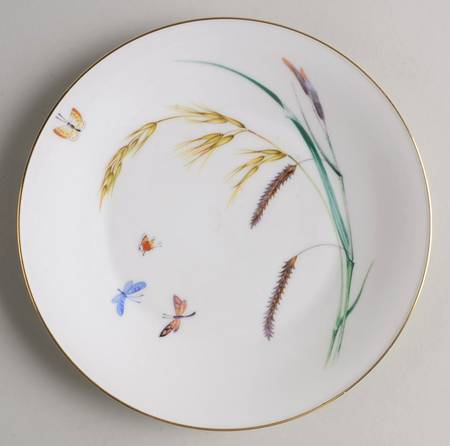 Sommer (Coupe, Smooth, Gold Trim) Salad Plate