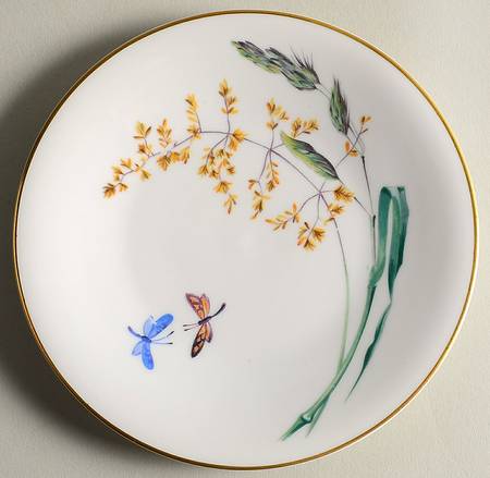 Sommer (Coupe, Smooth, Gold Trim) Bread & Butter Plate