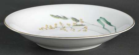 Sommer (Coupe, Smooth, Gold Trim) Large Coupe Soup Bowl