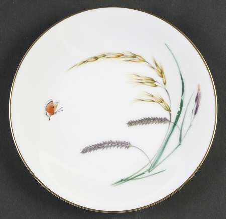 Sommer (Coupe, Smooth, Gold Trim) Dessert/Pie Plate