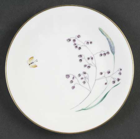 Sommer (Coupe, Smooth, Gold Trim) Dessert/Pie Plate