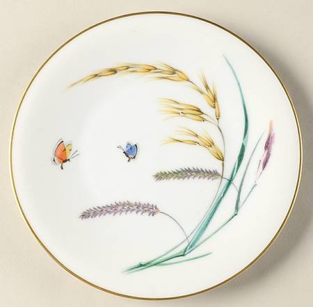 Sommer (Coupe, Smooth, Gold Trim) Bread & Butter Plate