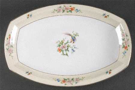 Songbird 15" Oval Serving Platter