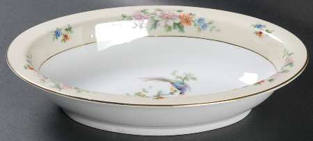 Songbird 10" Oval Vegetable Bowl