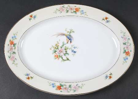 Songbird 12" Oval Serving Platter