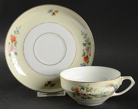 Songbird Flat Cup & Saucer Set