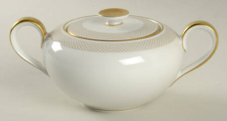 Spinning Sugar Bowl & Lid