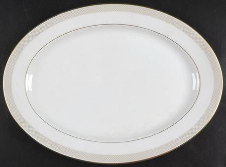 Spinning 13" Oval Serving Platter