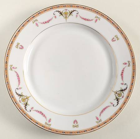 St Germaine (White Body) Luncheon Plate