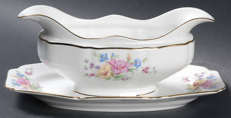 Strasbourg Gravy Boat with Attached Underplate by Heinrich - H&C