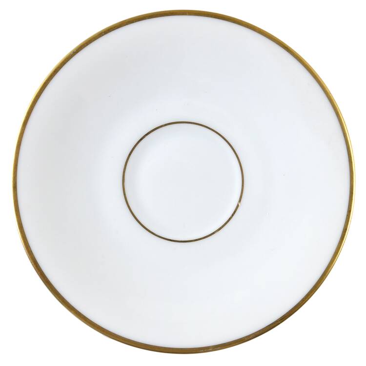 Tudor Saucer for Demitasse Cup