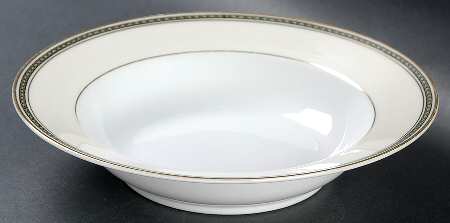 Victoria (Tulips, Dots) Rim Soup Bowl
