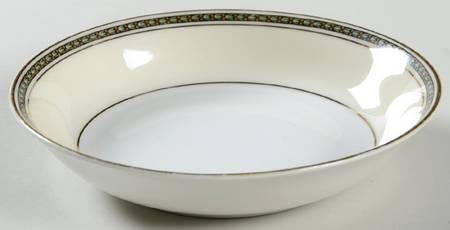 Victoria (Tulips, Dots) Fruit/Dessert (Sauce) Bowl
