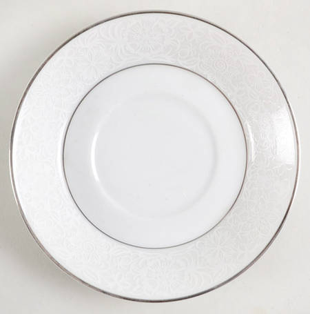 White Lace Saucer for Demitasse Cup