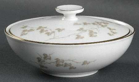 Windblown Sugar Bowl & Lid