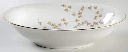 Windblown 10" Oval Vegetable Bowl