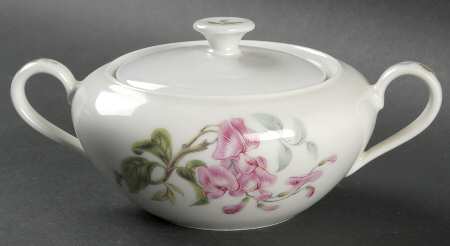 Wisteria Sugar Bowl & Lid