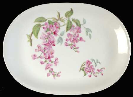 Wisteria 13" Oval Serving Platter