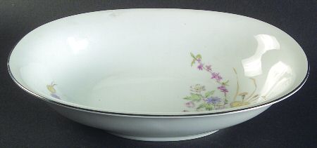 Wood Sprite 10" Oval Vegetable Bowl