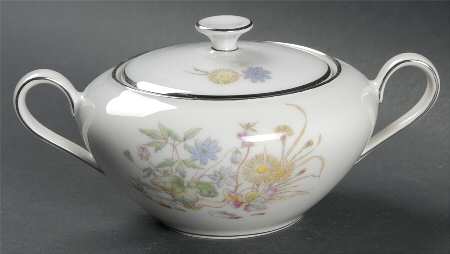 Wood Sprite Sugar Bowl & Lid