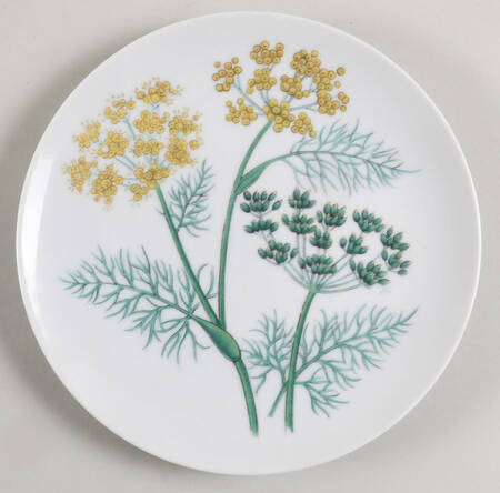 Botanical Herb Seed Salad Plate