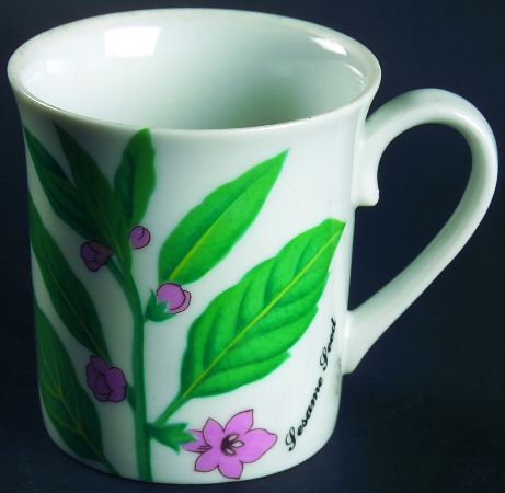 Botanical Herb Seed Mug