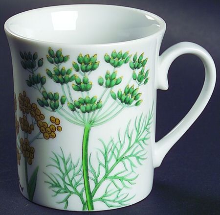 Botanical Herb Seed Mug