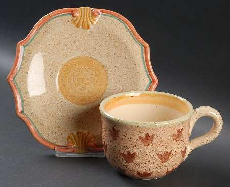 Medici Flat Cup & Saucer Set