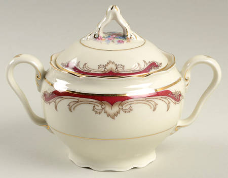 Clementine Sugar Bowl & Lid