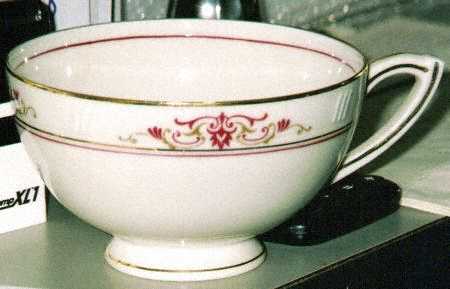 Garnet Footed Cup