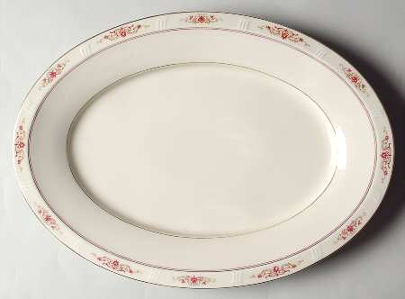 Garnet 15" Oval Serving Platter