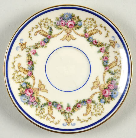 La Boheme Blue Saucer for Demitasse Cup
