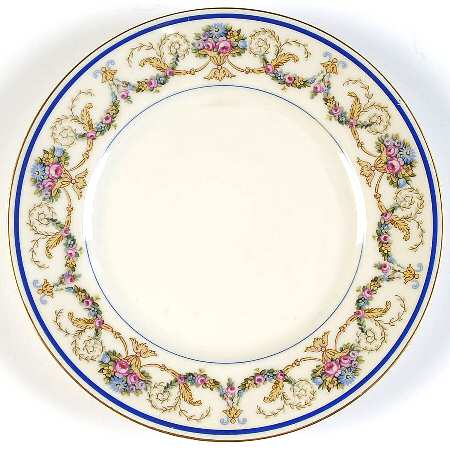 La Boheme Blue Salad Plate