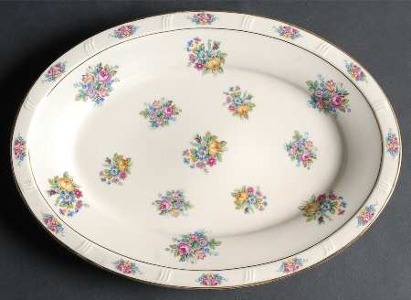 Parisian Chintz 11" Oval Serving Platter