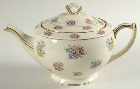Parisian Chintz Teapot & Lid