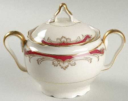 Prague Sugar Bowl & Lid