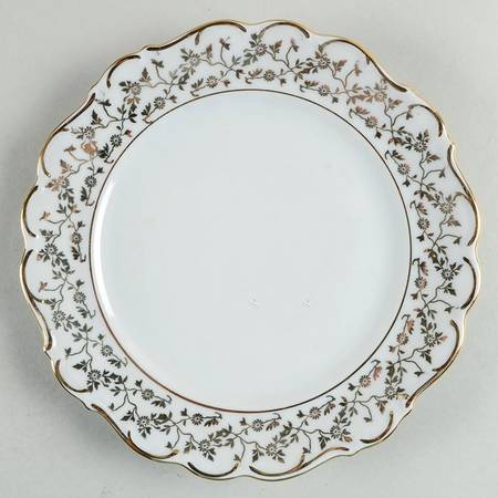 Baroque Style Salad Plate