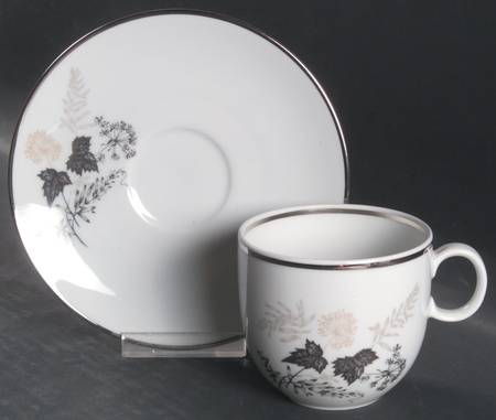 Wooddale Flat Cup & Saucer Set
