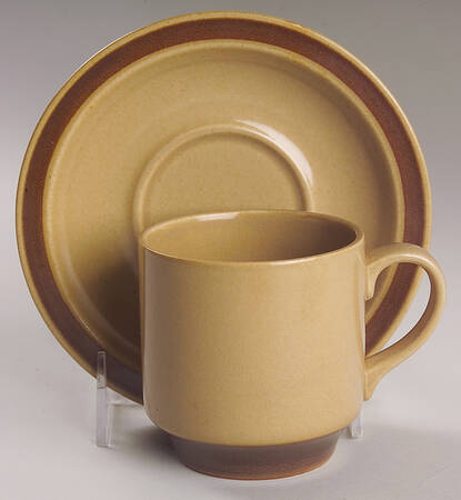 Dogwood Flat Cup & Saucer Set